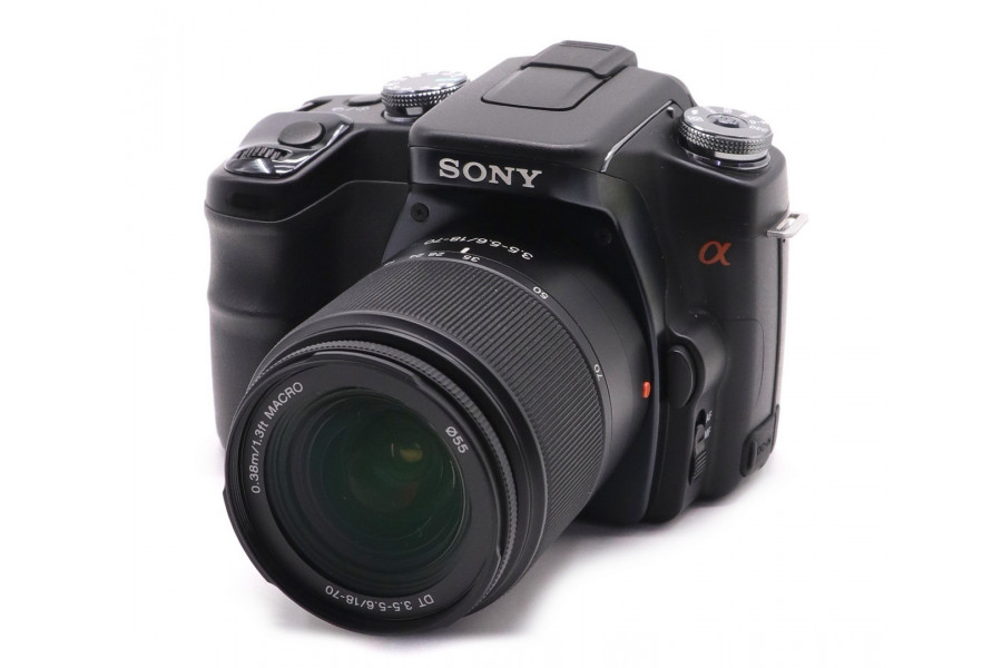 Цифровой фотоаппарат Sony Alpha DSLR-A100 kit