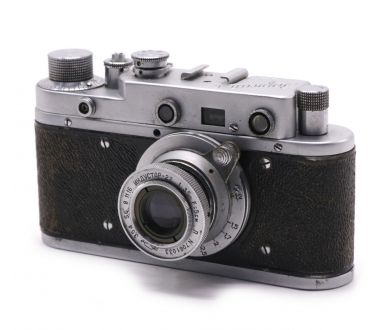 Фотоамера Зоркий-С + Индустар-22 П (СССР, 1957)