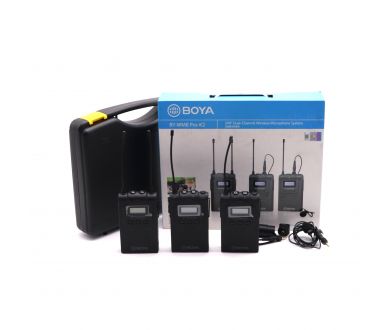 Радиомикрофонная система Boya BY-WM8 Pro-K2 в упаковке