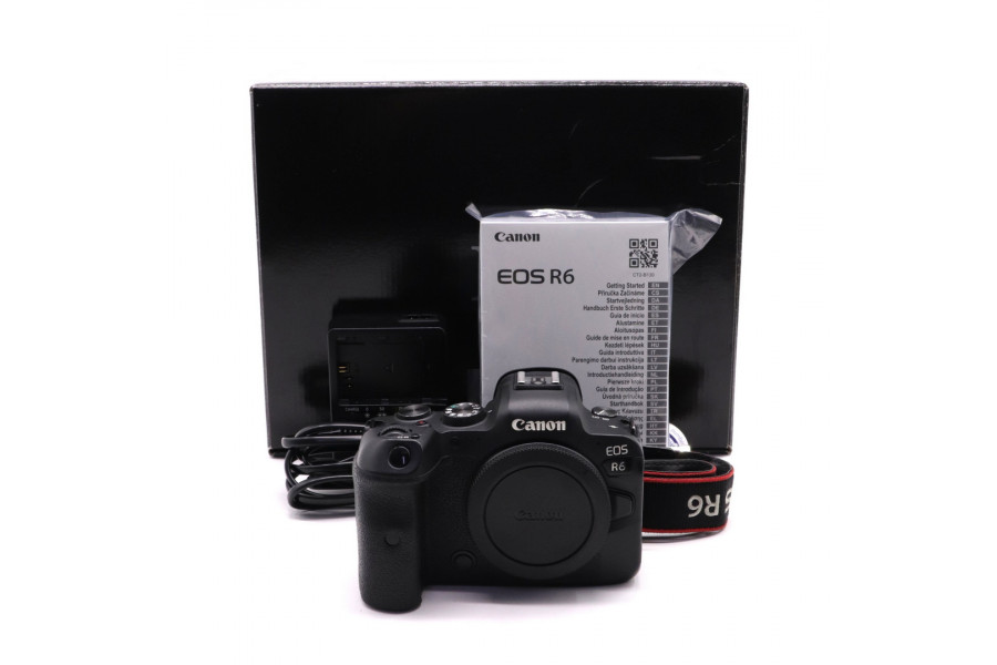 Canon EOS R6 body в упаковке (пробег 988865 кадров)