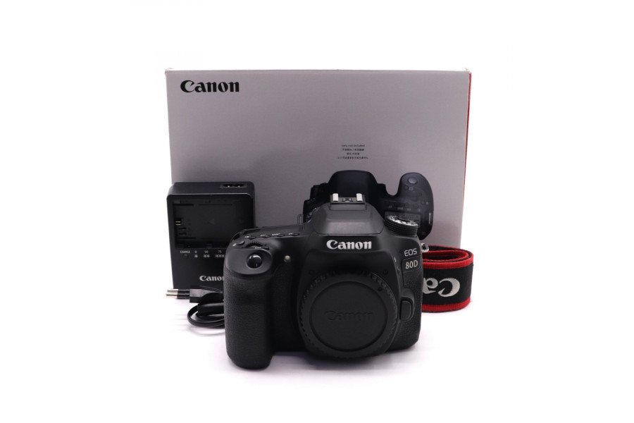 Камера Canon EOS 80D body в упаковке (пробег 78000 кадров)
