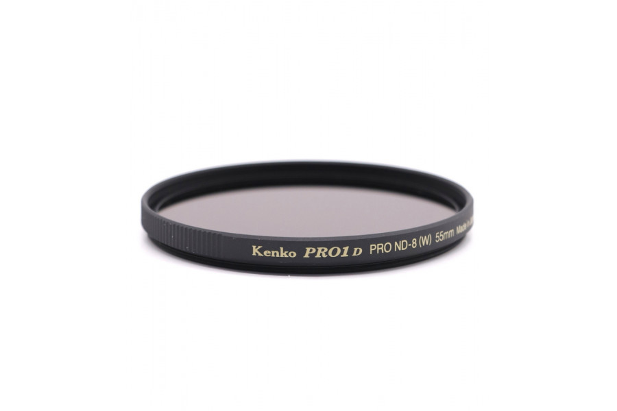 Светофильтр Kenko Pro1D PRO ND-8(W) 55mm Japan