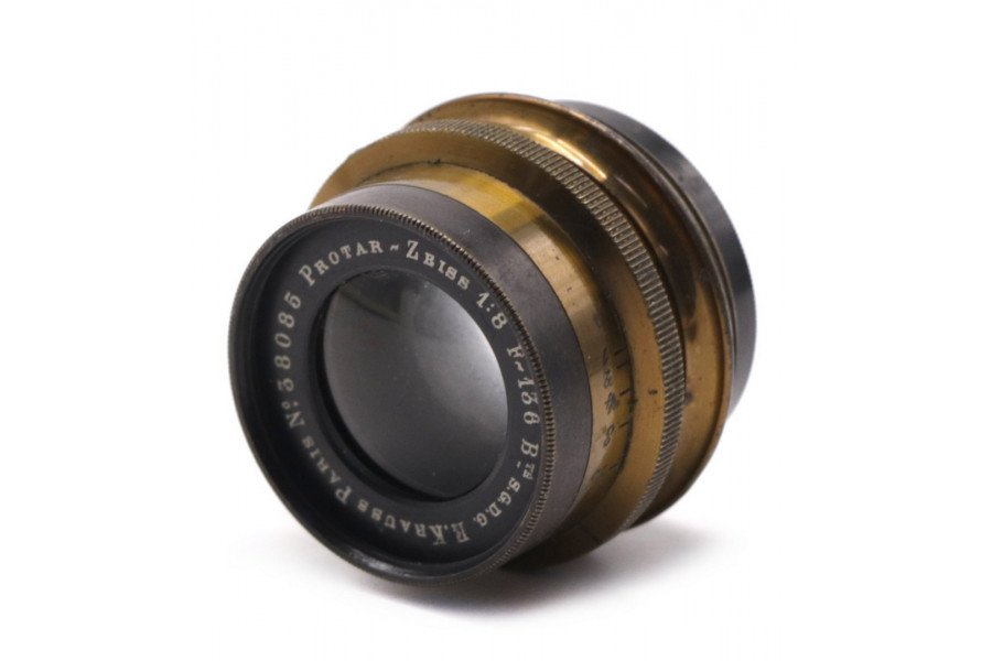 Объектив Protar Zeiss 136mm f/8 Krauss Paris No.38085