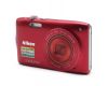 Компактный фотоаппарат Nikon Coolpix S3300 red