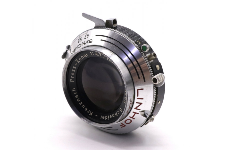Объектив Schneider-Kreuznach Press-Xenar 127mm f/4.7 неисправный