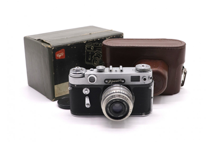 Фотоаппарат Зоркий 6 + Индустар-50 в упаковке