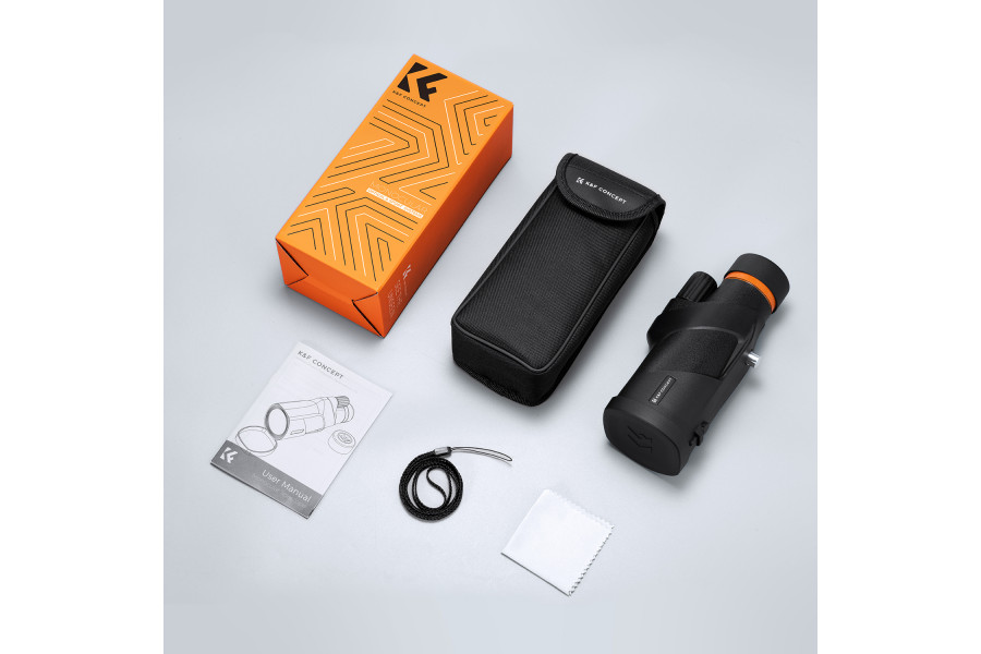 Монокуляр K&F Concept IP68 10 12X50 BAK4 KF33.075