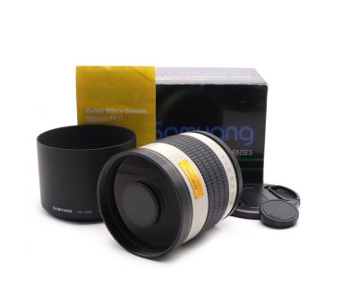 Samyang MF 800mm f/8.0 DX Mirror в упаковке