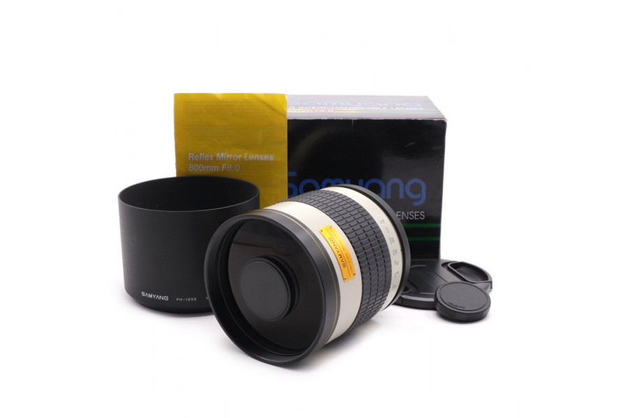 Samyang MF 800mm f/8.0 DX Mirror в упаковке