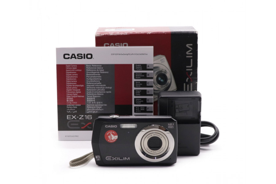 Цифровая камера Casio Exilim EX-Z16 в упаковке