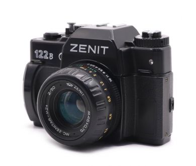 Фотокамера Зенит 122В kit Зенитар-М2s МС 2/50