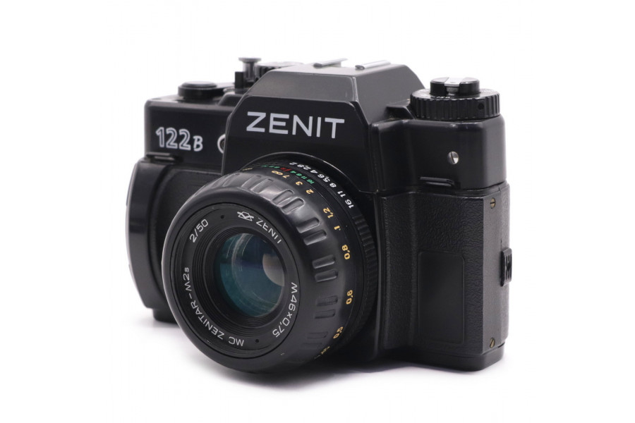 Фотокамера Зенит 122В kit Зенитар-М2s МС 2/50