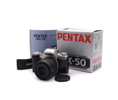 Зеркальная камера Pentax ZX-50 kit в упаковке