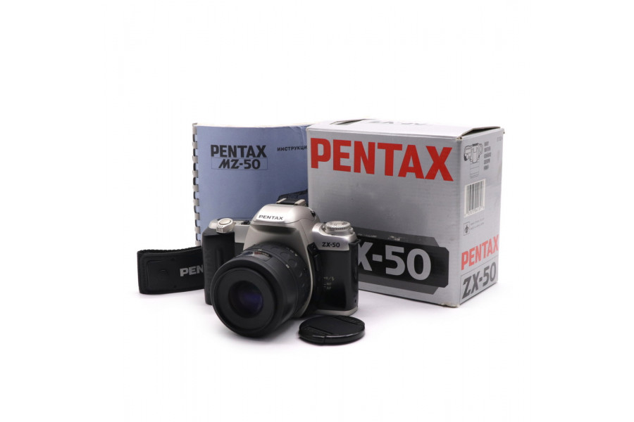 Зеркальная камера Pentax ZX-50 kit в упаковке