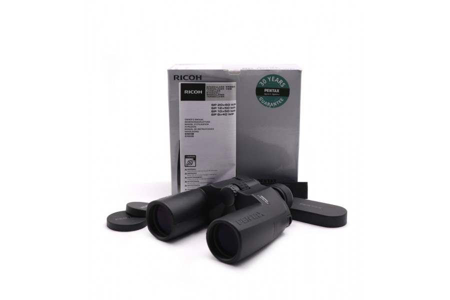 Бинокль Pentax SP 10x50 WP (Waterproof) в упаковке