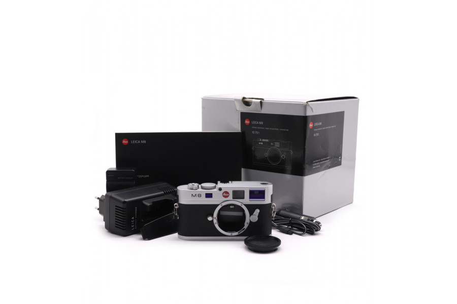 Leica M8 body в упаковке (пробег 2100 кадров)