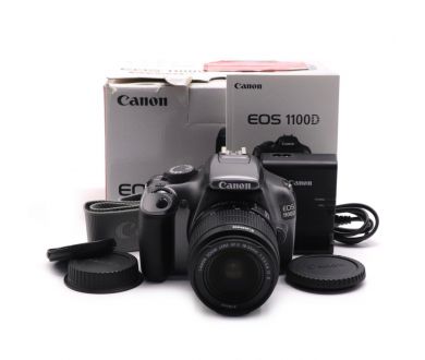 Canon EOS 1100D kit в упаковке (пробег 29440 кадров)