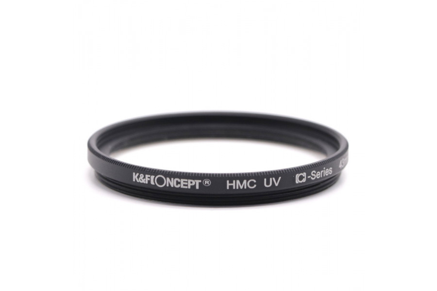 Светофильтр K&F Concept NANO-C HMC UV 43 mm