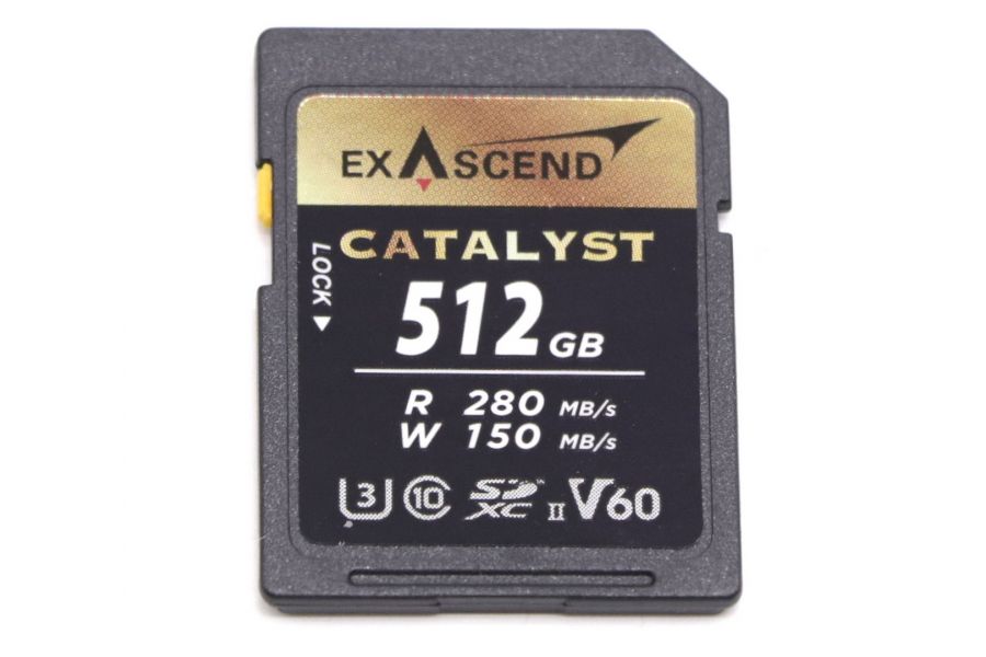 Карта памяти Exascend Catalyst SD UHS-II V60 512 ГБ