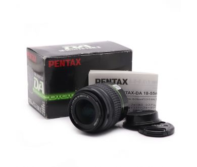Pentax-DA SMC 18-55mm f/3.5-5.6 AL II в упаковке