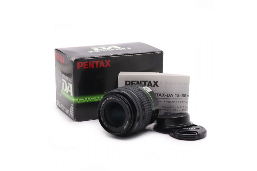 Pentax-DA SMC 18-55mm f/3.5-5.6 AL II в упаковке