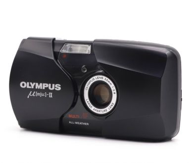 Пленочная компактная камера Olympus mju II black