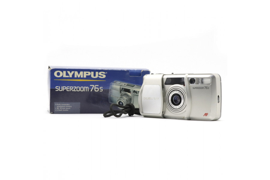 Фотокамера Olympus Superzoom 76S в упаковке