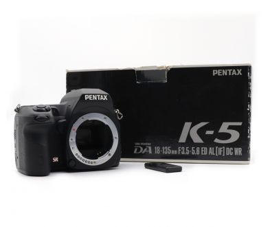 Pentax K-5 body в упаковке (пробег 51170 кадров)