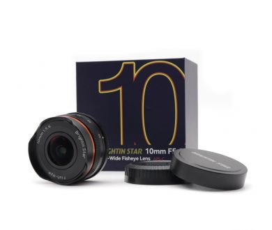 Brightin Star 10mm f/5.6 Fish-eye FX-Mount в упаковке
