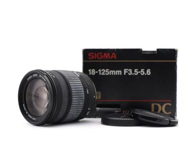 Sigma Zoom 18-125mm f/3.5-5.6 DC для Olympus 4/3 в упаковке
