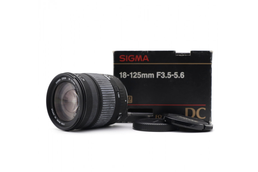 Sigma Zoom 18-125mm f/3.5-5.6 DC для Olympus 4/3 в упаковке