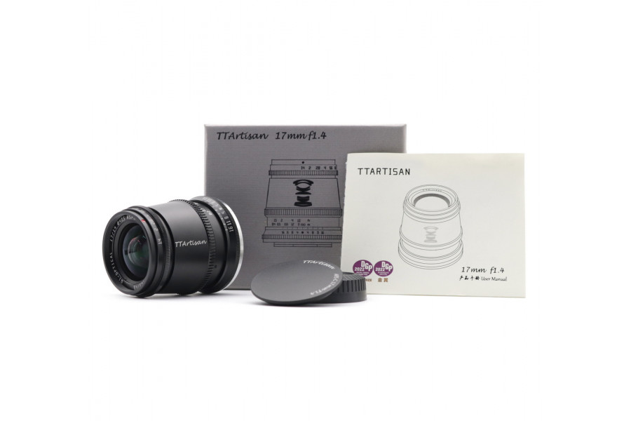 TTartisan 17mm F1.4 APS-C для Fujifilm FX в упаковке