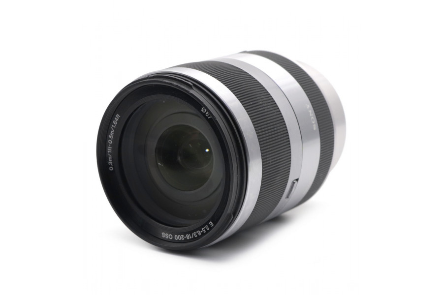 Универсальный объектив Sony 18-200mm f/3.5-6.3 E OSS (SEL18200)