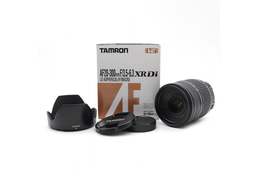Tamron AF 28-300mm f/3.5-6.3 Di XR LD Aspherical (IF) Macro (A20) for Nikon F в упаковке