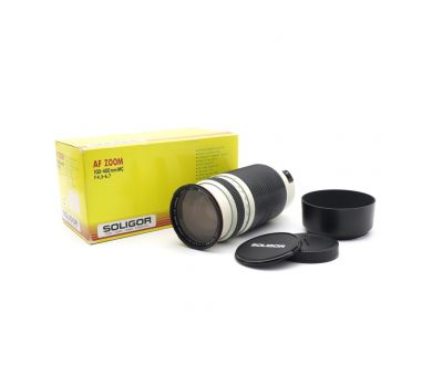 Soligor 100-400mm f/4.5-6.7 MC Auto Focus Zoom Canon EF в упаковке