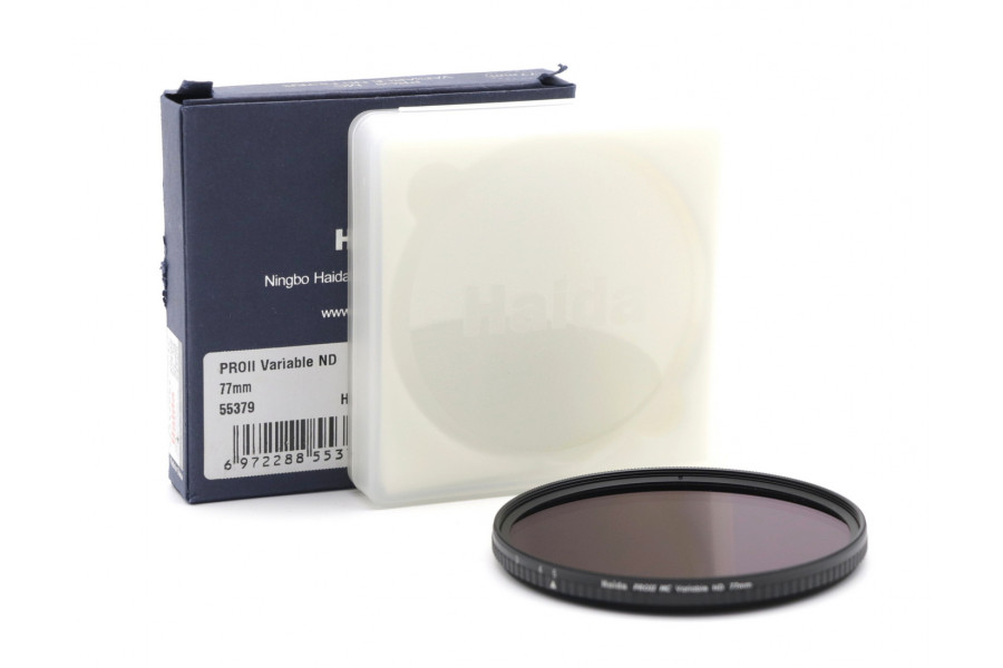 Светофильтр Haida PRO II ND 77mm в упаковке