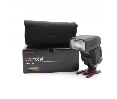 Фотовспышка Sigma EF-610 DG ST для Nikon в упаковке