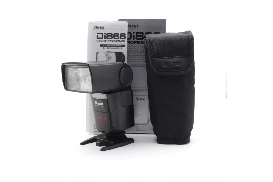 Фотовспышка Nissin Professional Di866 for Nikon в упаковке