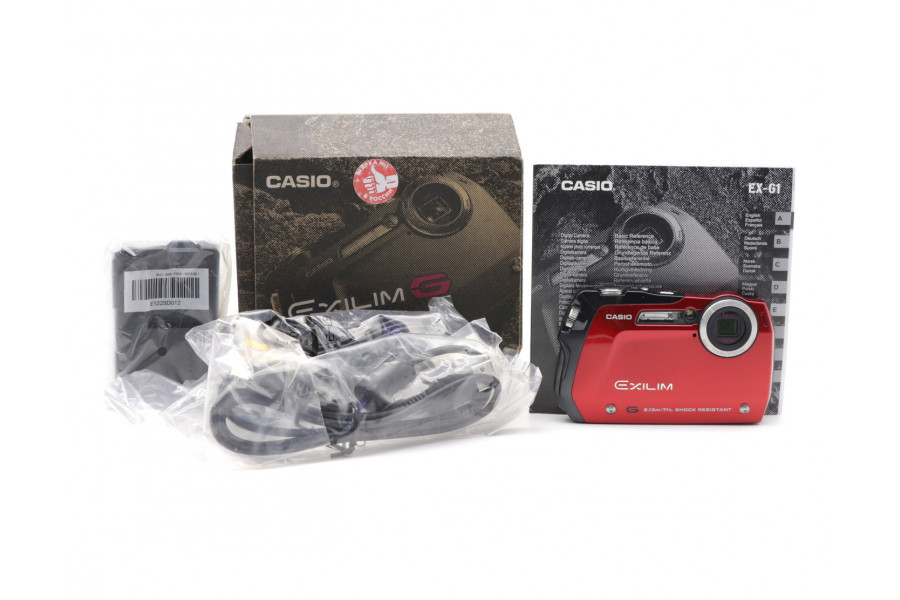 Фотоаппарат Casio Exilim EX-G1 в упаковке