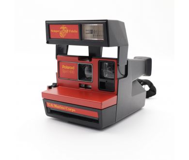 Редкий Polaroid Spirit 600 U.S. Marine Corps (Semper Fidelis)
