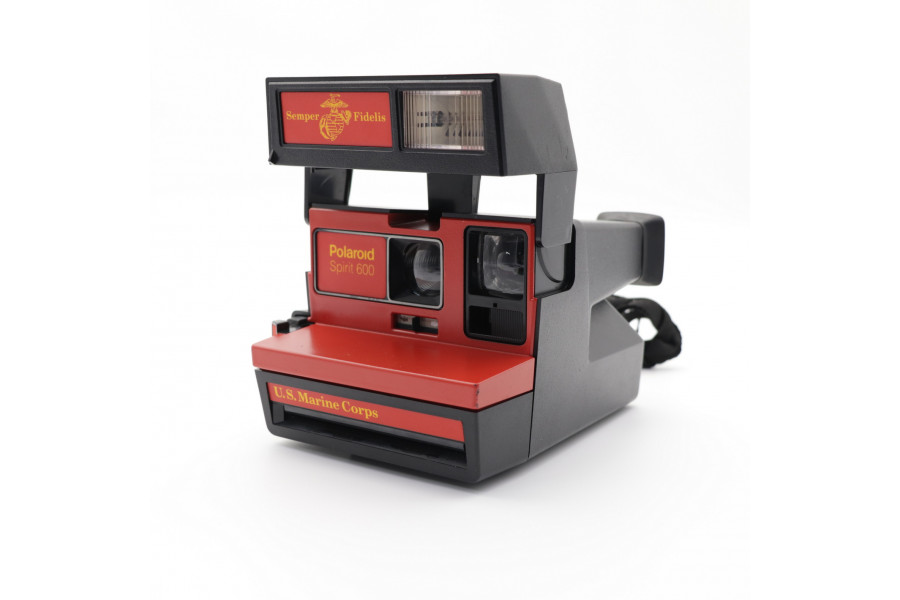 Редкий Polaroid Spirit 600 U.S. Marine Corps (Semper Fidelis)