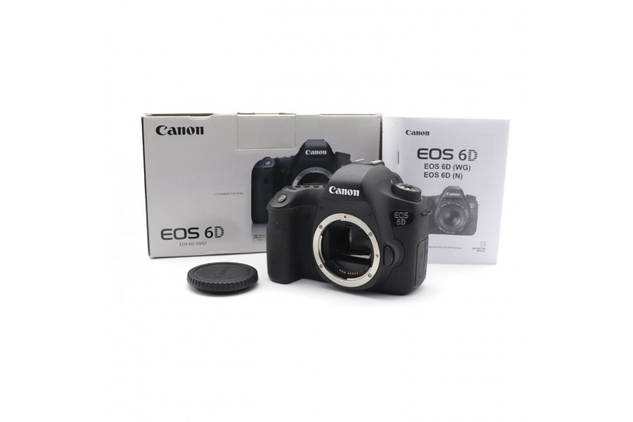 Canon EOS 6D body в упаковке (пробег 300730 кадров)