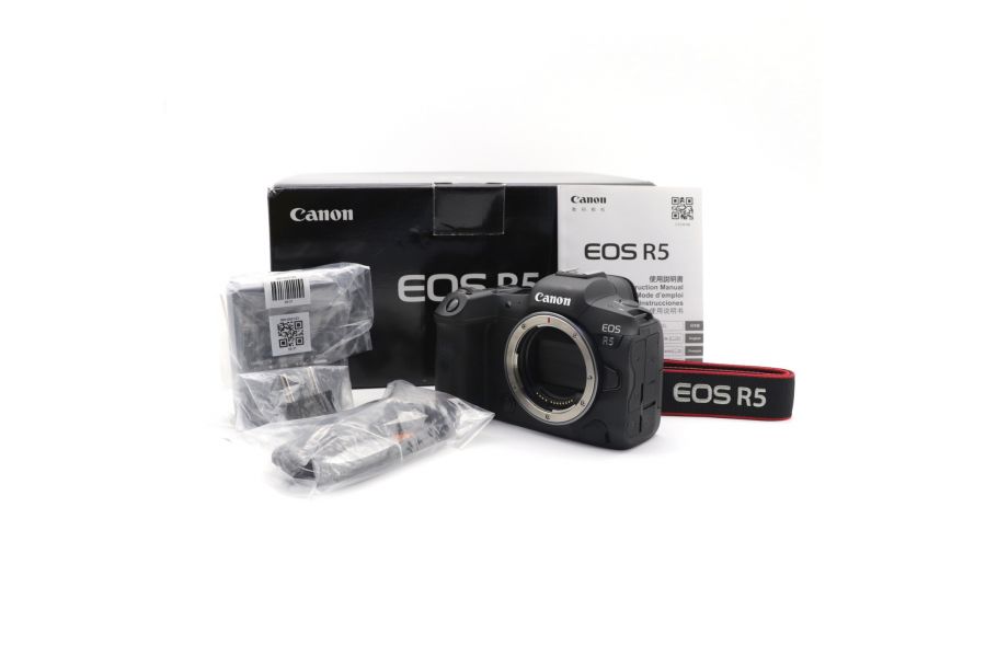 Canon EOS R5 body в упаковке (пробег 63425 кадров)