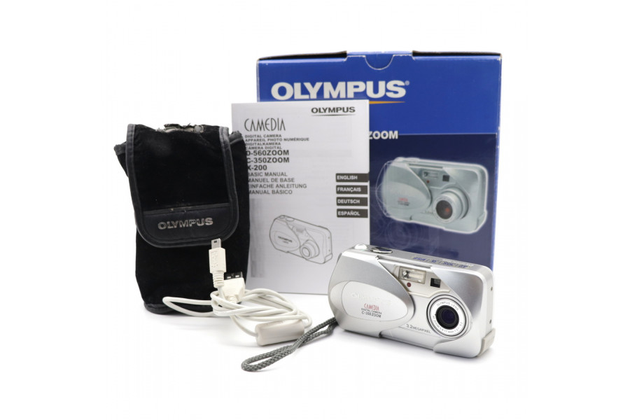 Камера Olympus Camedia C-350 Zoom в упаковке