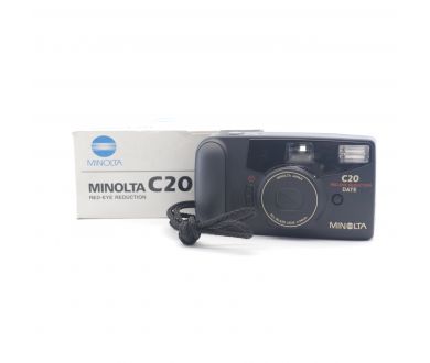 Плёночный фотоаппарат Minolta C20 в упаковке