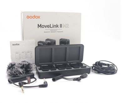 Петличная радиосистема Godox MoveLink II M2 в упаковке