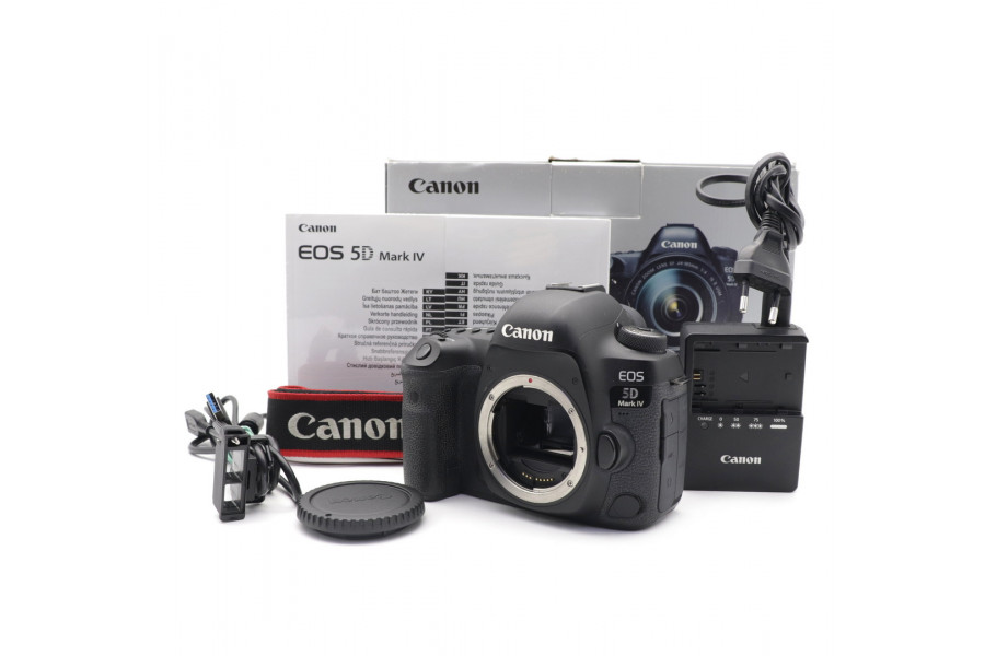 Canon EOS 5D Mark IV body в упаковке (пробег 119000 кадров)