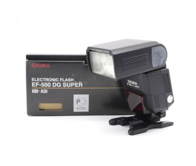 Фотовспышка Sigma EF-500 DG Super SO-ADI в упаковке