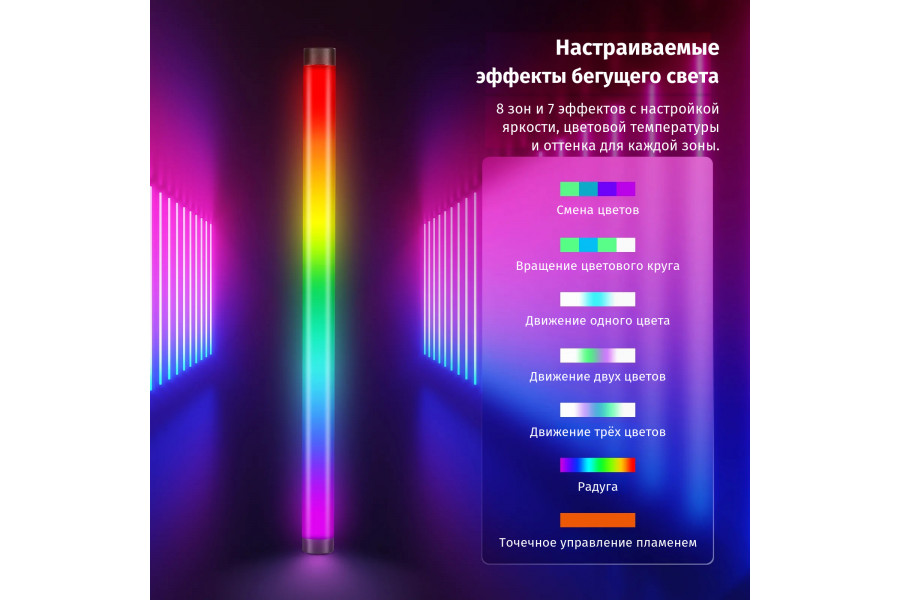 Осветитель NEEWER TL60 RGB 2500-10000 K 20 Вт