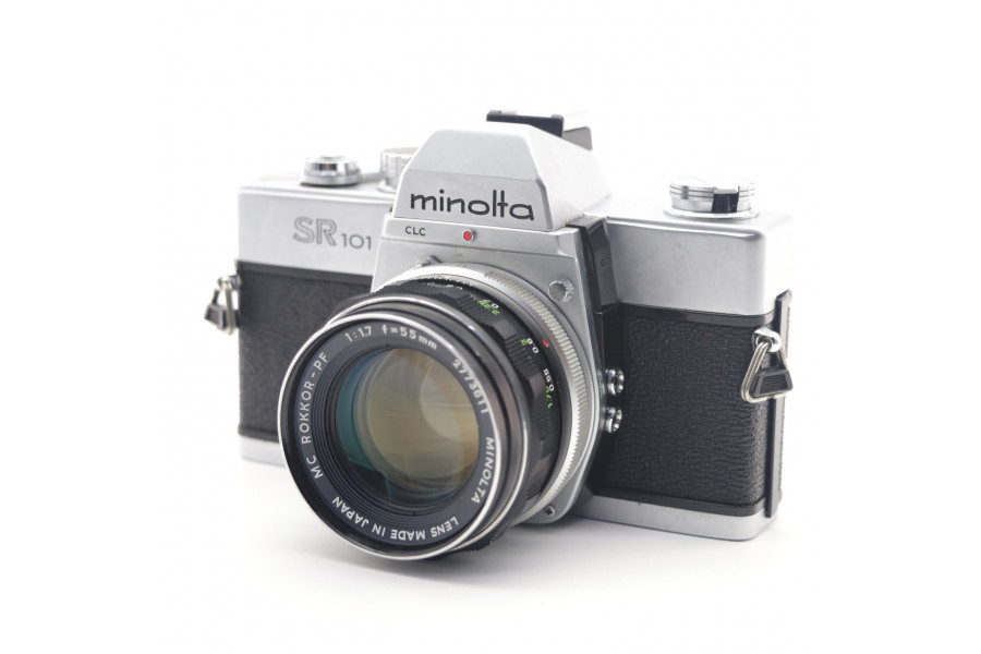 Пленочная зеркальная камера Minolta SR 101 kit